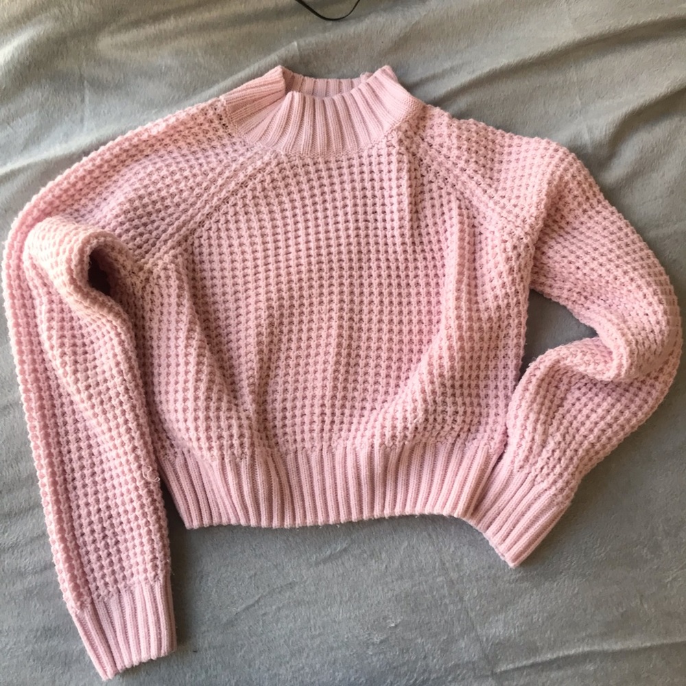 Pink sweater